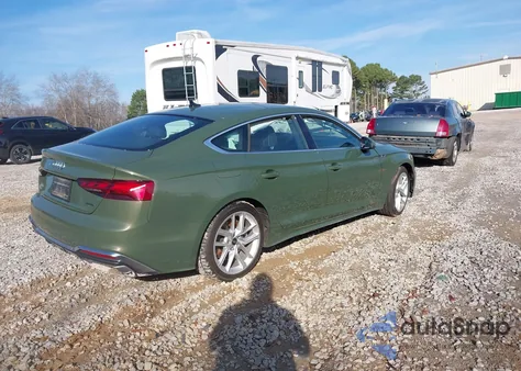 2024 Audi A5 Sportback Premium Plus 45 Tfsi Quattro S Tronic from USA, damaged, VIN WAUFACF55RA098314